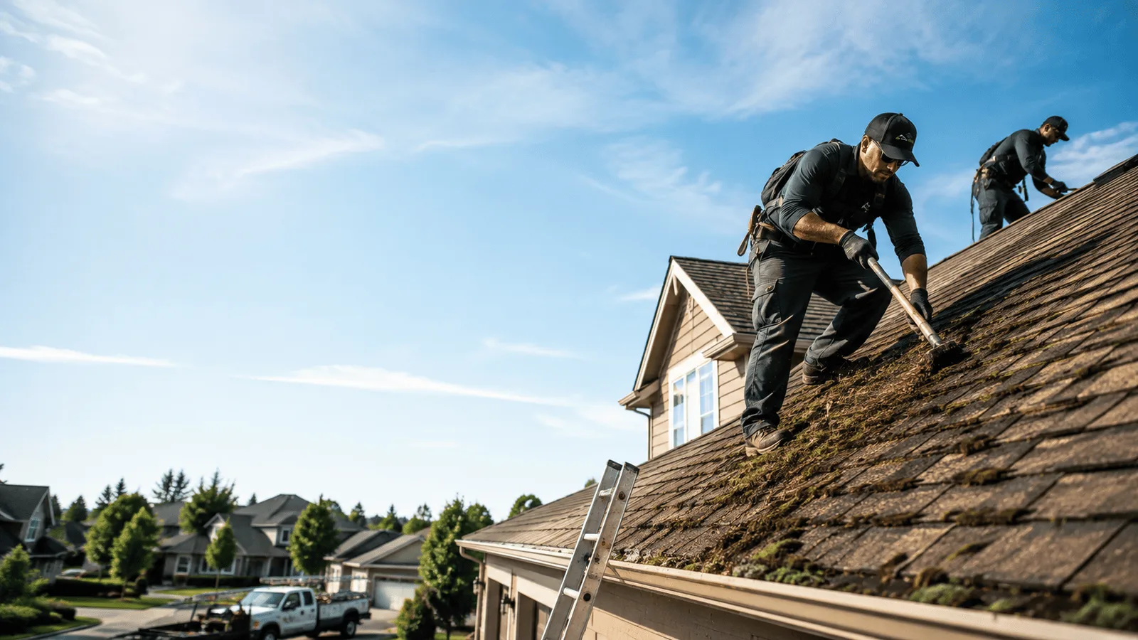 Roof Moss Removal in Woodbridge, VA near me